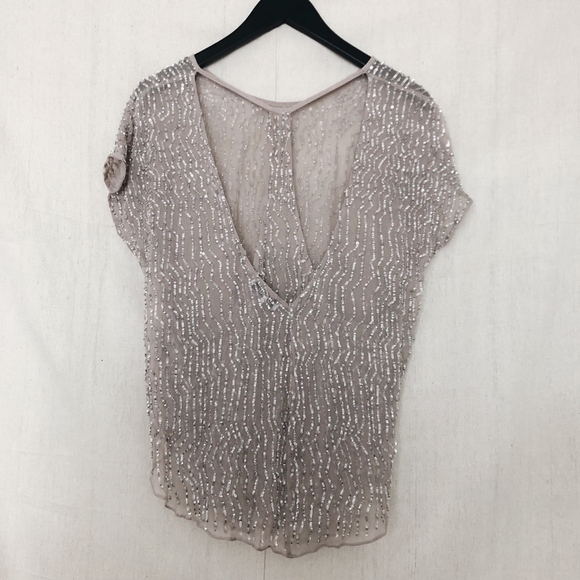 Parker Gray Hazel Short Sleeve Top - Picture 5 of 5